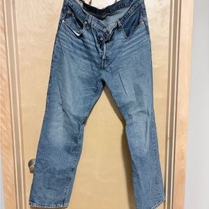 Levi's Blue Straight Leg Women's Jeans